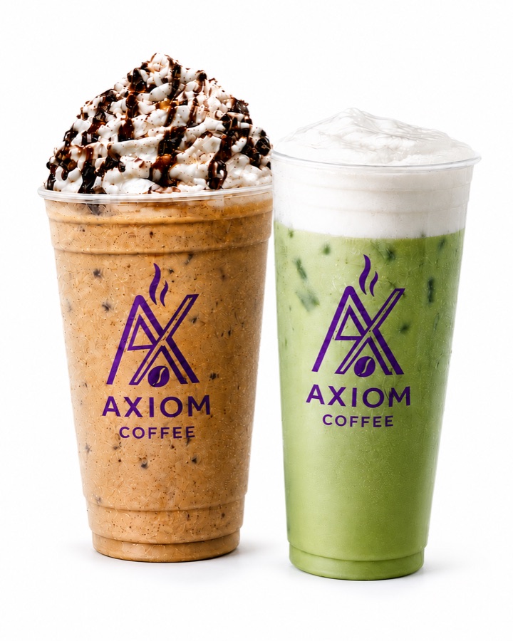 $9 Any Two Large Beverages — Axiom Coffee, Fort Worth